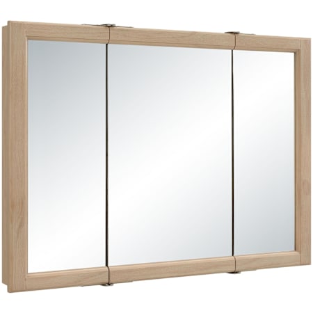Design House Wyndham 36" x 30" Frameless Triple Door Medicine Cabinet Nordic Blonde