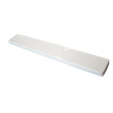 Design House 18-3/8" L x 3-3/8" H Cultured Marble Sidesplash Solid White