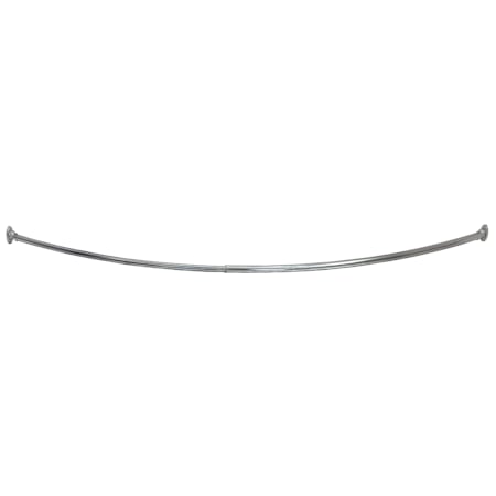 Design House 72" Curved Shower Rod Satin Nickel