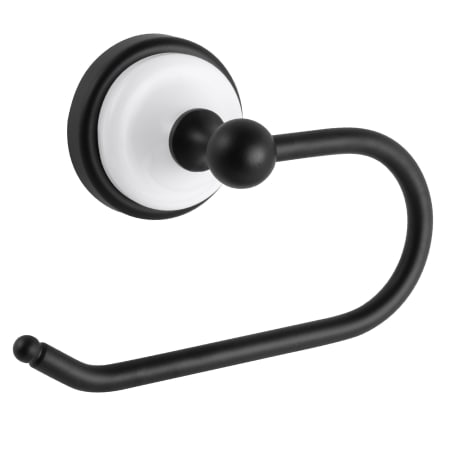 Design House Savannah Wall Mounted Toilet Paper Holder Matte Black