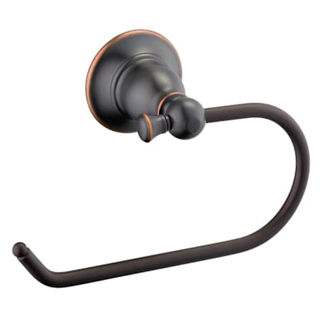 Design House Wall Mounted Single Post Toilet Paper Holder Oil Rubbed Bronze