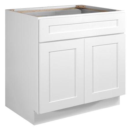 Design House Brookings 33" Wide x 34-1/2" Tall Double Door Sink Base Cabinet White