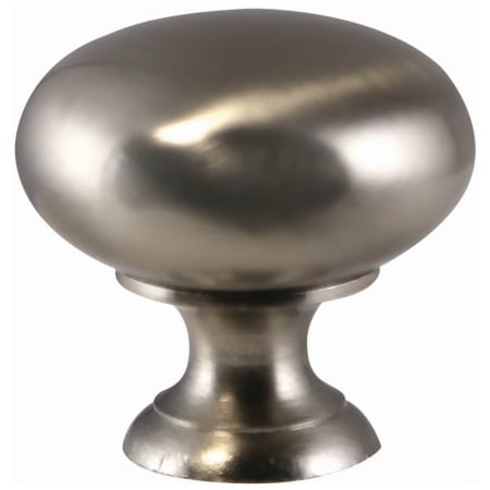 Design House 1-1/4 Inch Diameter Mushroom Cabinet Knob - Pack of 5 Satin Nickel