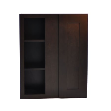 Design House Brookings 24" Wide Unassembled Blind Wall Kitchen Cabinet Espresso