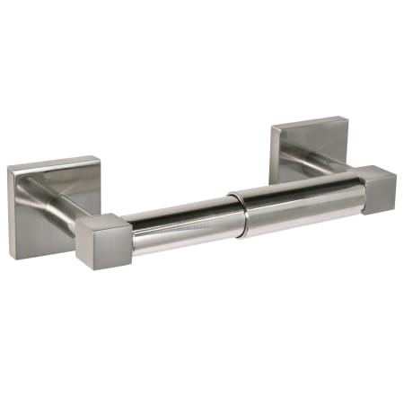 Design House Karsen Wall Mounted Spring Bar Toilet Paper Holder Satin Nickel