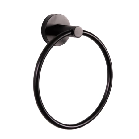 Design House Kelton 6" Wall Mounted Towel Ring Matte Black