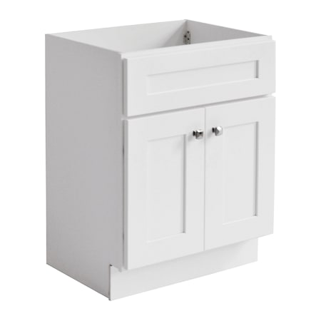 Design House Brookings 30" Single Free Standing Wood Vanity Cabinet Only - Less Vanity Top White