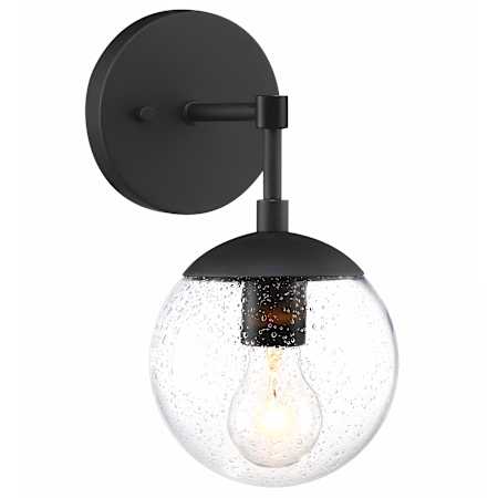 Design House Gracelyn 12" Tall Wall Sconce Matte Black