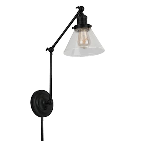 Design House Augustin 39" Tall Wall Sconce Matte Black