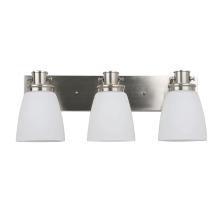 Design House Atkinson 3 Light 24" Wide Vanity Light Brushed Nickel