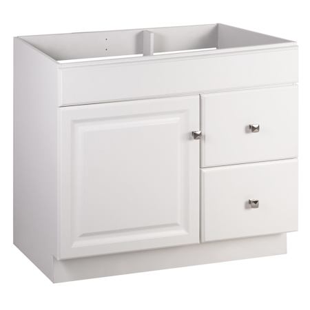 Design House Wyndham 36" Wood Vanity Cabinet Only White