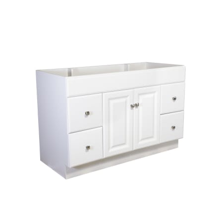 Design House Wyndham 48" Single Free Standing Wood Vanity Cabinet Only - Less Vanity Top White
