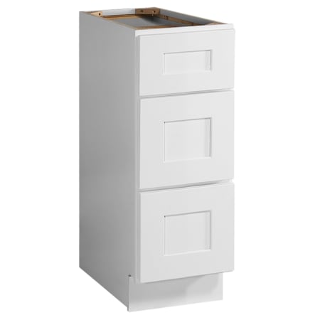 Design House Brookings 34.5" x 12" Triple Drawer Base Cabinet White