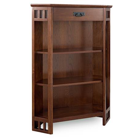 Design House Mission 36" Wood Display Shelf Mission Oak / Black