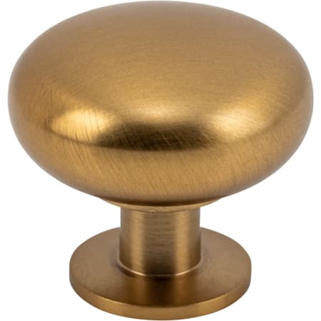 DesignPerfect Simplicity 1-3/16" Diameter Traditional Mushroom Round Cabinet Knob / Drawer Knob Champagne Bronze-Gold