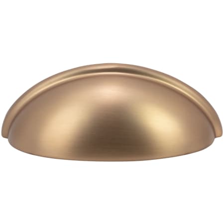 DesignPerfect Vintage Farmhouse Pack of (10) - 3 Inch Center to Center Cabinet Cup Pulls / Drawer Cup Pulls Champagne Bronze / Gold
