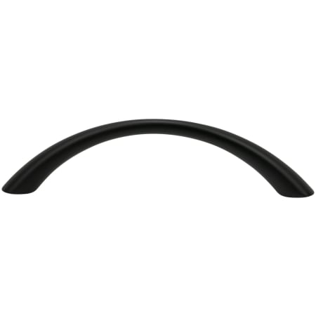 DesignPerfect Sleek Pack of (10) 3-3/4" Center to Center Arch Bow Cabinet Handles / Drawer Pulls Black