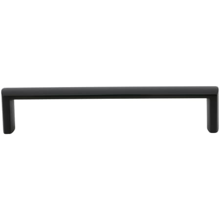 DesignPerfect Contemporary Pack of (10) - 5-1/16" Center to Center Sleek Square Cabinet Handles / Drawer Pulls Black