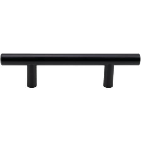 DesignPerfect Modern Pack of (25) - 3 Inch Center to Center Sleek Round Bar Cabinet Handles / Drawer Knobs Black