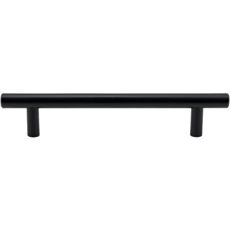 DesignPerfect Modern Pack of (25) - 5-1/16 Inch Center to Center Sleek Round Bar Cabinet Handles / Drawer Pulls Black