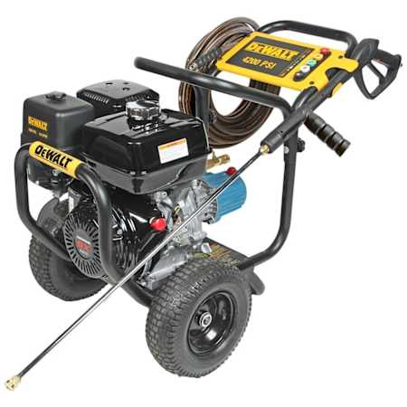 Dewalt 4200 PSI 4 GPM Gas Powered Cold Water Pressure Washer with 389 CC Honda Engine N/A