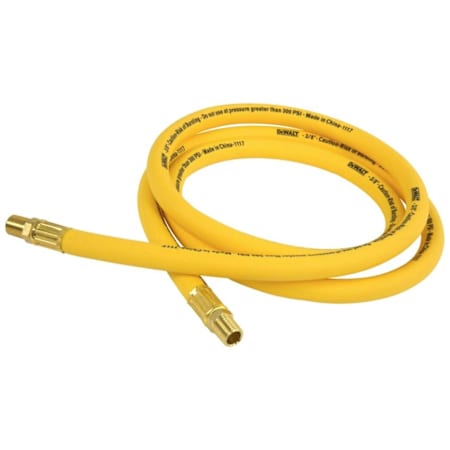 Dewalt Premium Hybrid Lead-In Air Hose 3/8" X 6' N/A