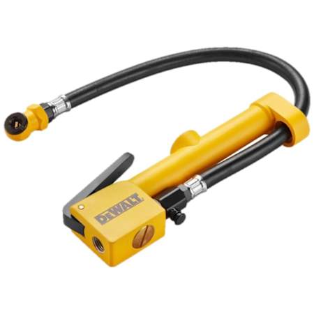 Dewalt Sight Glass Inflator with 15" Hose and Ball Foot Chuck N/A