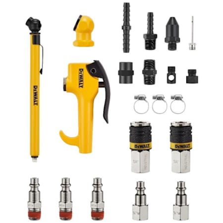 Dewalt I/M Industrial Series 21 Piece Accessory Starter Kit N/A