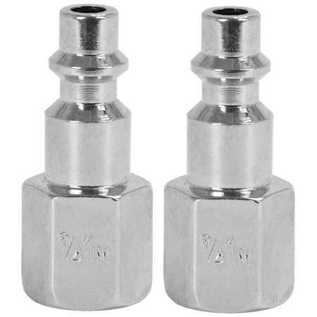 Dewalt 1/4" Female NPT Industrial Plugs (2 Pack) N/A