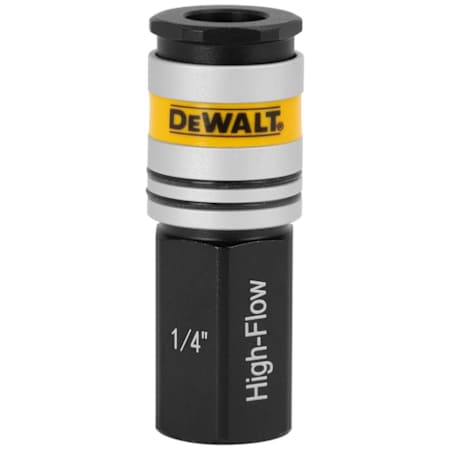 Dewalt 1/4" Female NPT High Flow Coupler N/A