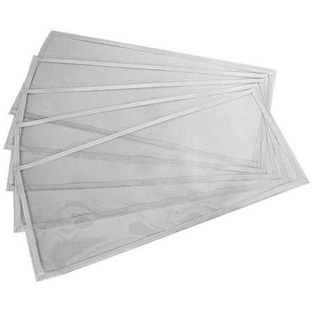 Dewalt 10 Piece Adhesive Window Protector Replacements for Abrasive Blast Cabinet N/A