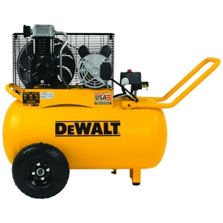 Dewalt 2 HP 20 Gal 200 Max PSI Single-Stage Portable Electric (120 Volt) Reciprocating Air Compressor N/A