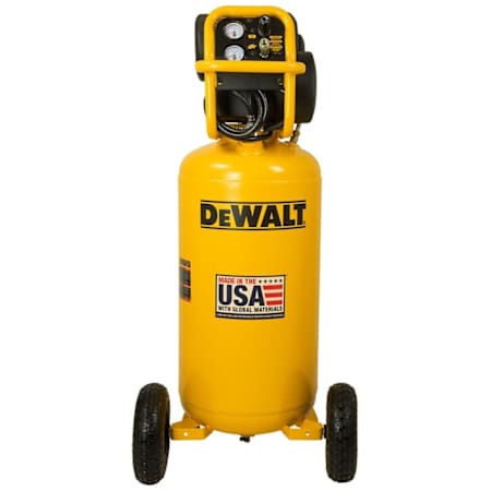 Dewalt 1.7 HP 27 Gal 200 Max PSI Single-Stage Portable Electric (120 Volt) Reciprocating Air Compressor N/A