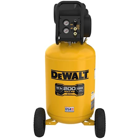 Dewalt 1.7 HP 30 Gal 200 Max PSI Single Stage Portable Electric (120 Volt -Phase) Air Compressor N/A
