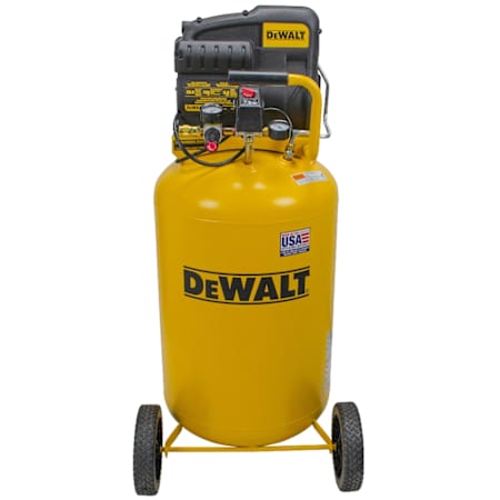 Dewalt 1.9 HP 30 Gal 155 Max PSI Single-Stage Portable Electric (120 Volt 1 Phase) Reciprocating Air Compressor N/A