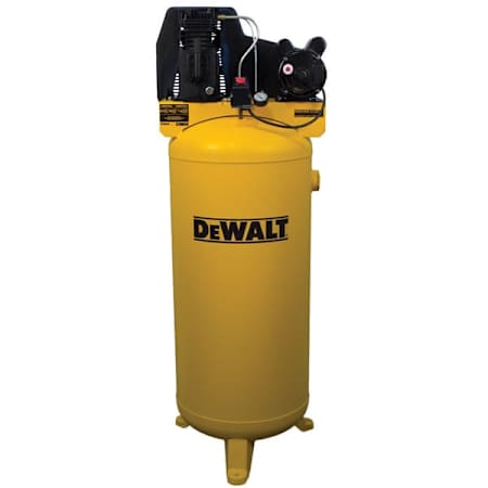 Dewalt 3.5 HP 60 Gal 155 Max PSI Single-Stage Stationary Electric (230 Volt 1 Phase) Reciprocating Air Compressor N/A