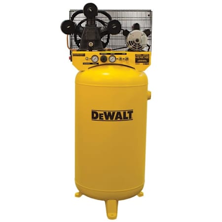 Dewalt 4.5 HP 80 Gal 155 Max PSI Single-Stage Stationary Electric (230 Volt 1 Phase) Reciprocating Air Compressor N/A
