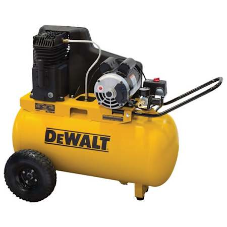 Dewalt 1.9 HP 20 Gal 155 Max PSI Single-Stage Portable Electric (120, 240 Volt) Reciprocating Air Compressor N/A