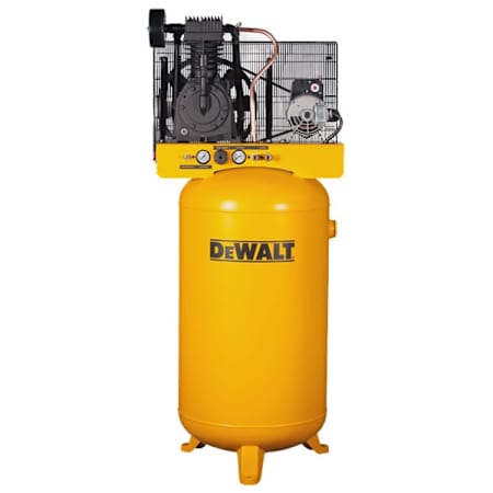 Dewalt 5 HP 80 Gal 175 Max PSI 17.9 CFM Two-Stage Stationary Electric (230 Volt 1 Phase) Reciprocating Air Compressor N/A