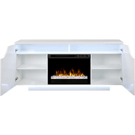 Dimplex-GDS26G8-1847-Front View with Doors Open