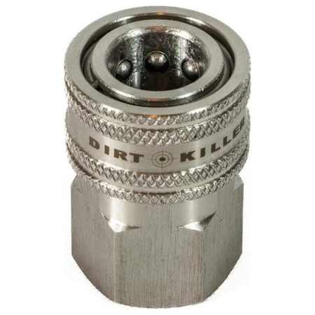 Dirt Killer Dirt Killer 3/8" Female NPT with 3/8" Female Quick Connect Coupler (Stainless Steel) N/A