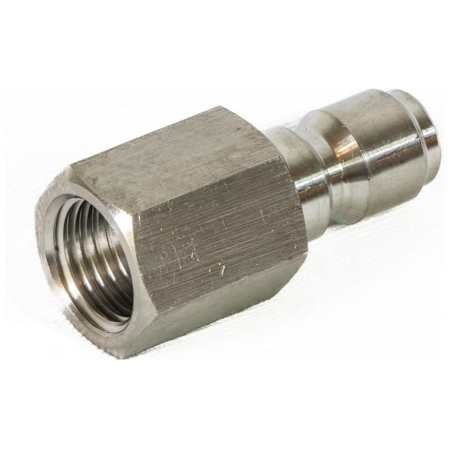 Dirt Killer Dirt Killer 1/4" Female NPT with 1/4" Male Quick Connect Plug (Stainless Steel) N/A