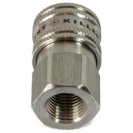 Dirt Killer Dirt Killer 1/4" Female NPT with 1/4" Female Quick Connect Coupler (Stainless Steel) N/A