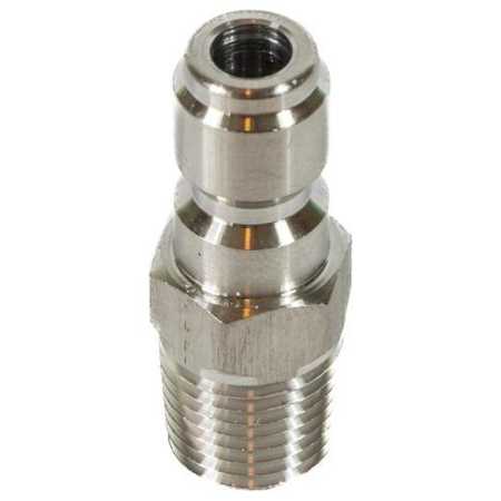 Dirt Killer Dirt Killer 1/4" Male NPT with 1/4" Male Quick Connect Plug (Stainless Steel) N/A