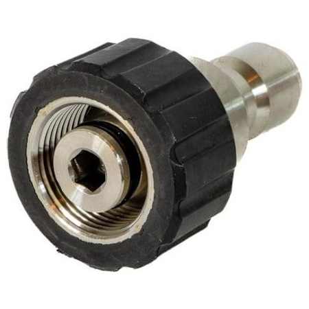 Dirt Killer Dirt Killer M22 Female with 3/8" Male Quick Connect Plug (Stainless Steel) N/A