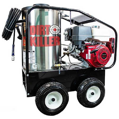Dirt Killer 3500 PSI 4.2 GPM Gas Powered Hot Water Pressure Washer with 389 CC Honda Engine N/A