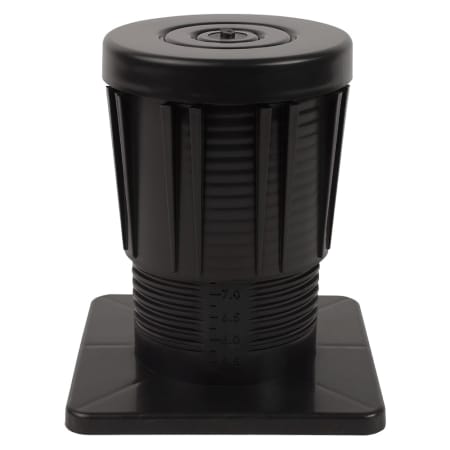 DiversiTech Adjustable Equipment Riser - Supports Up To 300 Lbs. with Adjustable Height Black