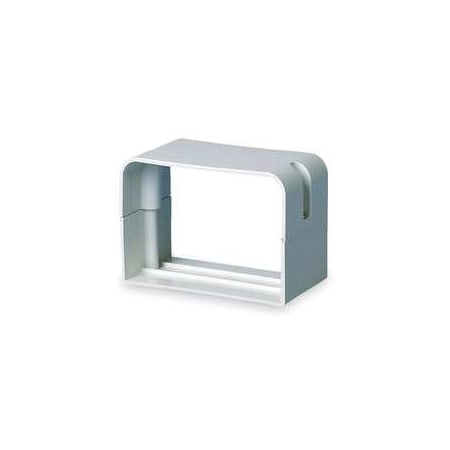 DiversiTech 4" SpeediChannel Union Coupling for Air Conditioning Line Set Cover System Natural