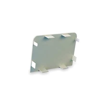 DiversiTech 6" SpeediChannel End Cap for Air Conditioning Line Set Cover System Natural
