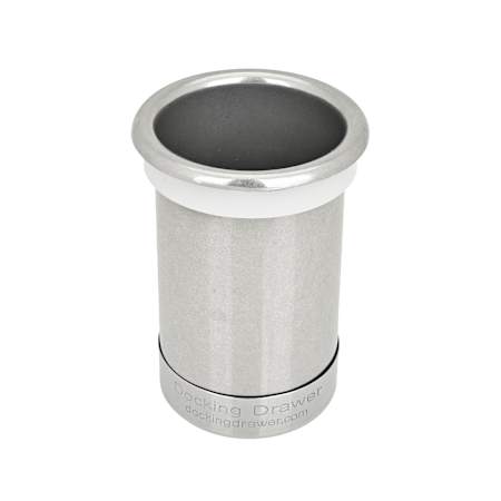 Docking Drawer 3" Capped Canister Stainless Steel